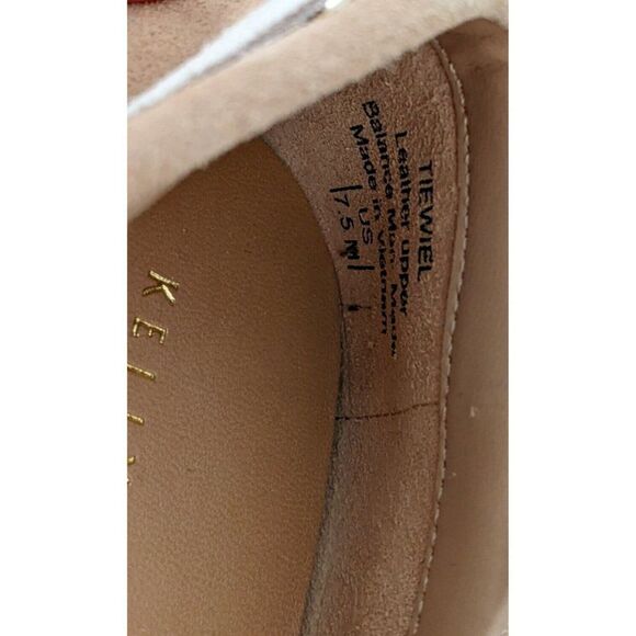 Kelly & Katie Tiewiel Womens Size 7.5 M Tan Moc Toe Slip On Flat Boat Shoes - Picture 5 of 7